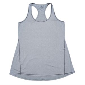 Athleta Tank Top Gray Brushed Jersey Soft Stretch Size Medium